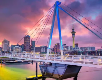 Auckland sunset Auckland sunset