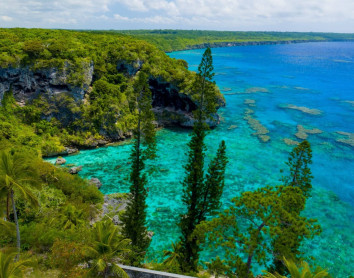 Falaises de Lifou Les falaises de Jokin de Lifou