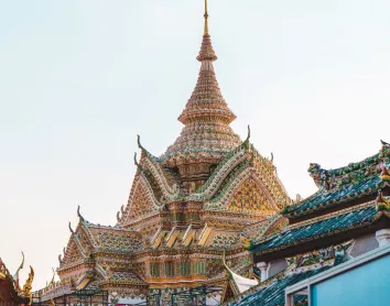 Temple Bangkok Toiture Art Tradition