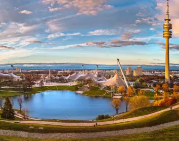 Allemagne Olympic Parc Promenade